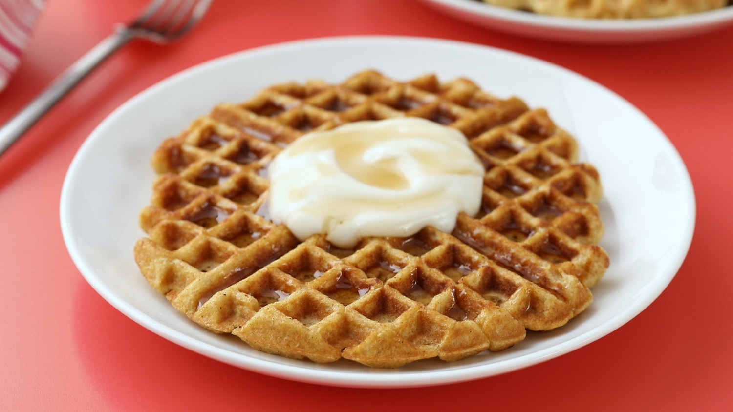 Video Breakfast Yogurt Waffles Martha Stewart